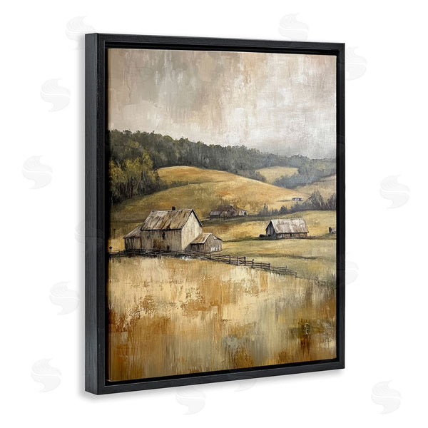 Stupell Industries Petal Prints Design | Rustic Farmland & Rolling Hills