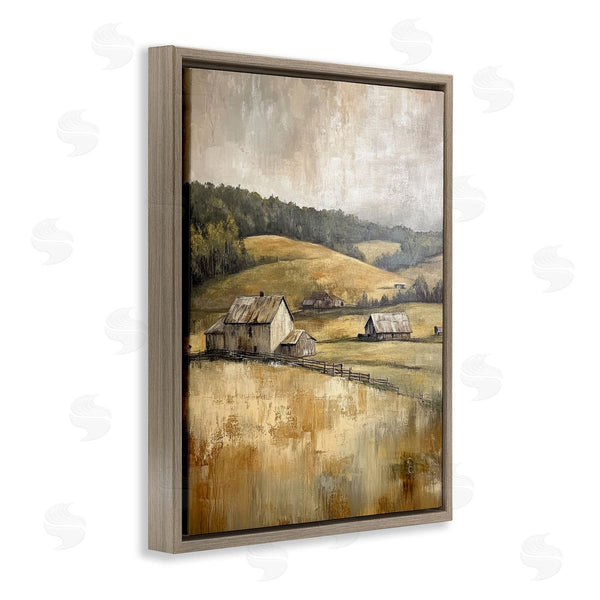 Stupell Industries Petal Prints Design | Rustic Farmland & Rolling Hills
