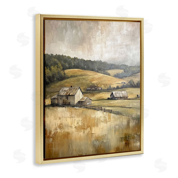Stupell Industries Petal Prints Design | Rustic Farmland & Rolling Hills