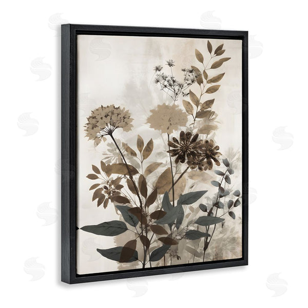 Stupell Industries Petal Prints Design | Rustic Wild Foliage Wall Art