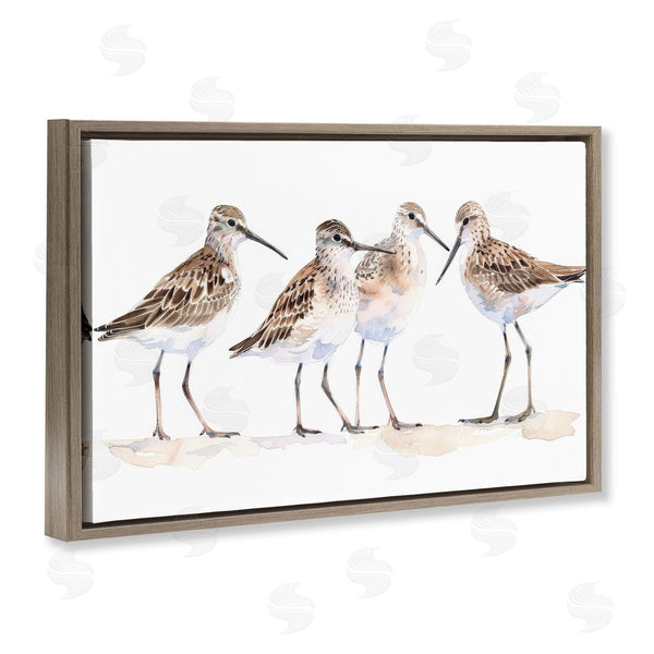 Stupell Industries Petal Prints Design | Sand Pipers Gathered