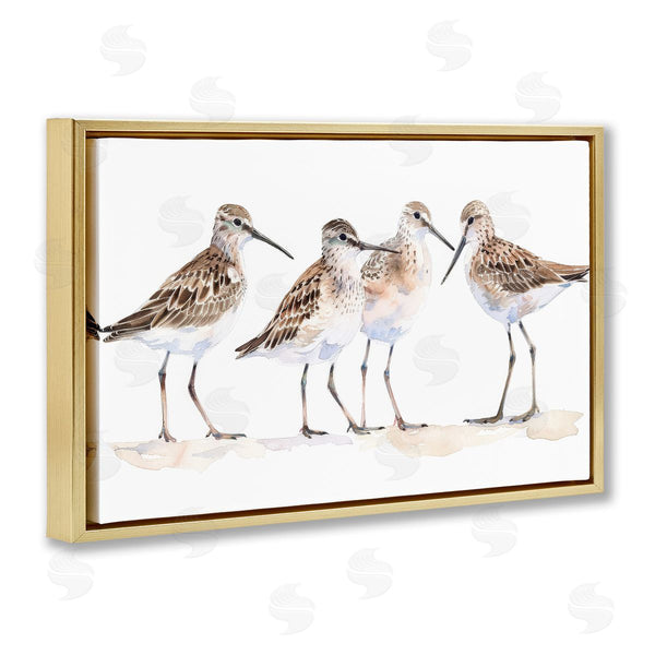 Stupell Industries Petal Prints Design | Sand Pipers Gathered