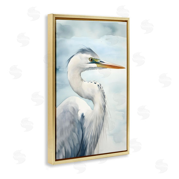 Stupell Industries Petal Prints Design | Serene Beach Bird