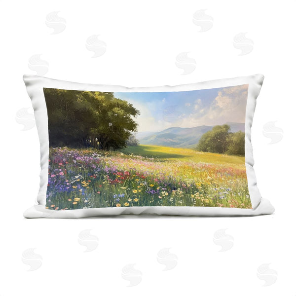 Stupell Industries Petal Prints Design | Serene Meadow Dream Printed Throw Pillow