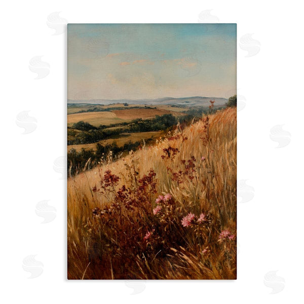 stupell industries Petal Prints Design | Simplistic Places Countryside Hill Wall Art