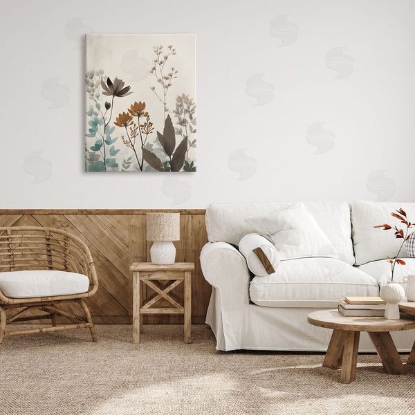 Stupell Industries Petal Prints Design | Soft Beige Botanicals Wall Art