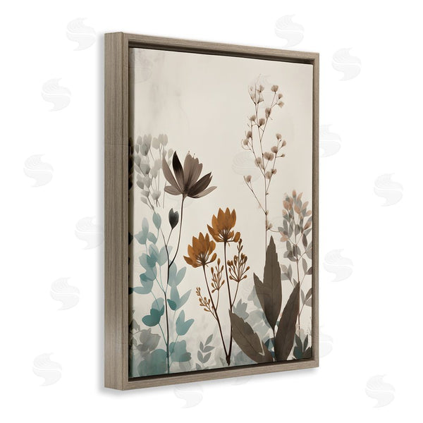 Stupell Industries Petal Prints Design | Soft Beige Botanicals Wall Art