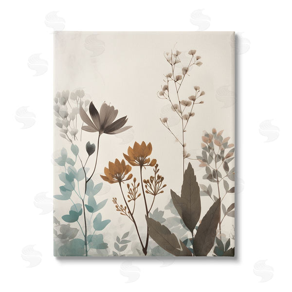stupell industries Petal Prints Design | Soft Beige Botanicals Wall Art