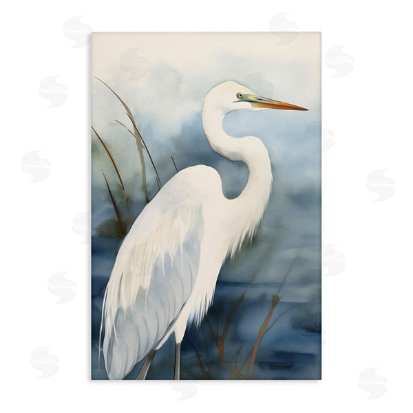 stupell industries Petal Prints Design | Soft Egret Impression