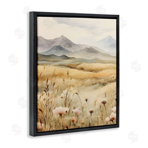 Stupell Industries Petal Prints Design | Soft Mountainside Meadow Wall Art