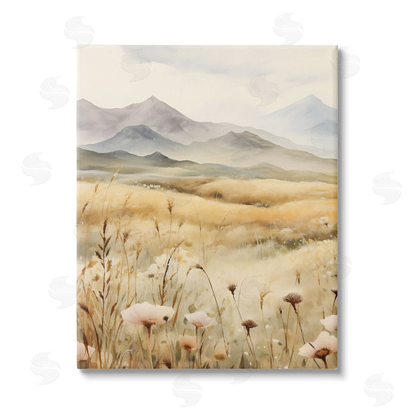 stupell industries Petal Prints Design | Soft Mountainside Meadow Wall Art