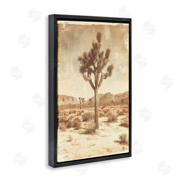 Stupell Industries Petal Prints Design | Southwest Landscape Lone Tree Wall Art