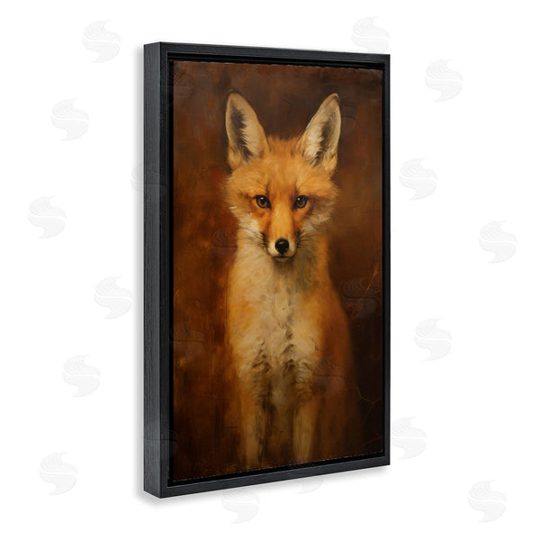 Stupell Industries Petal Prints Design | Stoic Baby Fox Wall Art