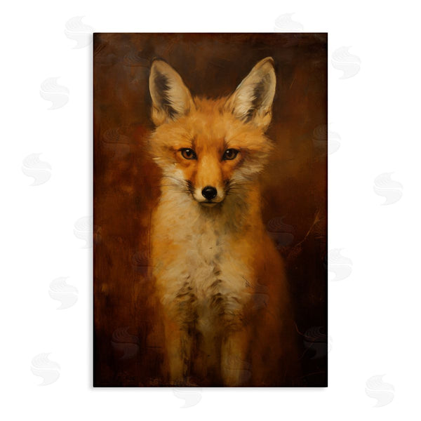 stupell industries Petal Prints Design | Stoic Baby Fox Wall Art