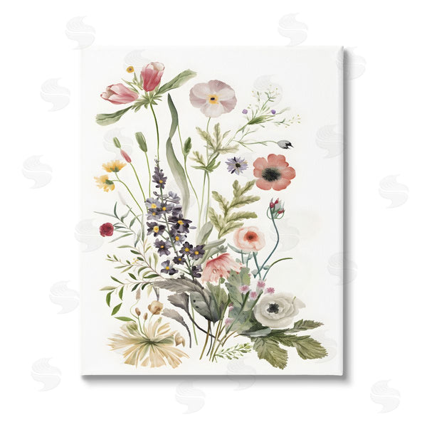 stupell industries Petal Prints Design | Subtle Wildflower Blooms Wall Art