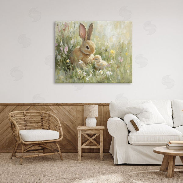 Stupell Industries Petal Prints Design | Sun Bathed Easter Babies Wall Art