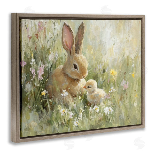 Stupell Industries Petal Prints Design | Sun Bathed Easter Babies Wall Art