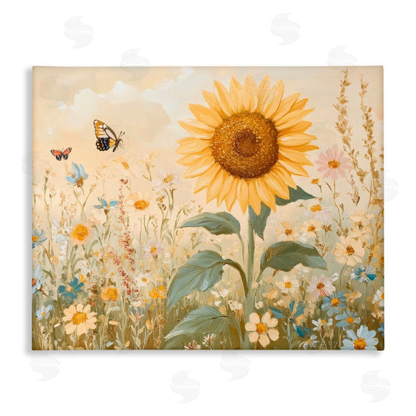 stupell industries Petal Prints Design | Sunflower Wonder Floral Meadow Wall Art
