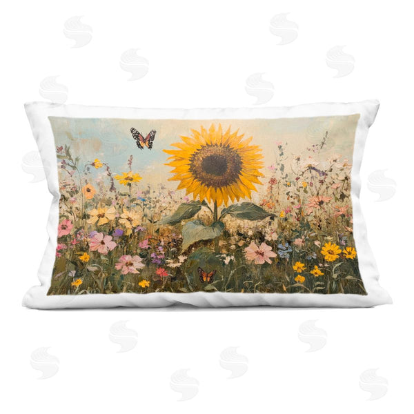 stupell industries Petal Prints Design | Sunflower Wonder Summer Meadow Printed Throw Pillow