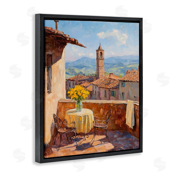 Stupell Industries Petal Prints Design | Sunlit Balcony View