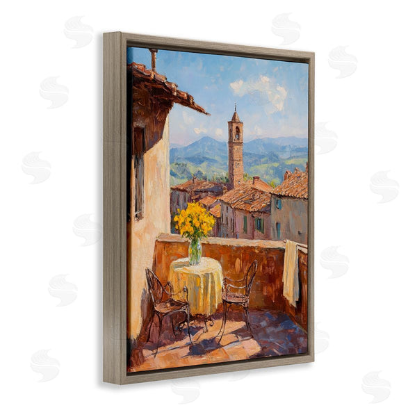 Stupell Industries Petal Prints Design | Sunlit Balcony View