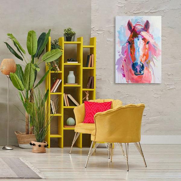 Stupell Industries Petal Prints Design | Sunset Horse Visage Wall Art