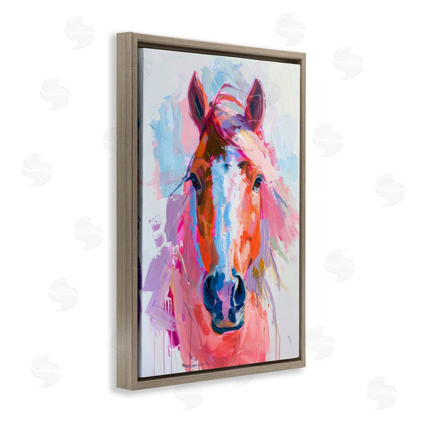 Stupell Industries Petal Prints Design | Sunset Horse Visage Wall Art