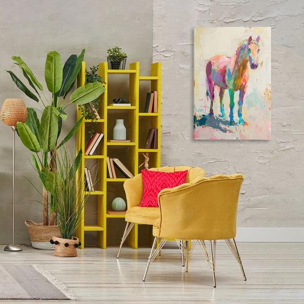 Stupell Industries Petal Prints Design | Sunset Hued Horse Wall Art