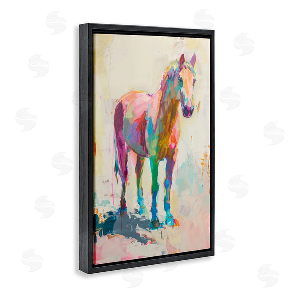 Stupell Industries Petal Prints Design | Sunset Hued Horse Wall Art