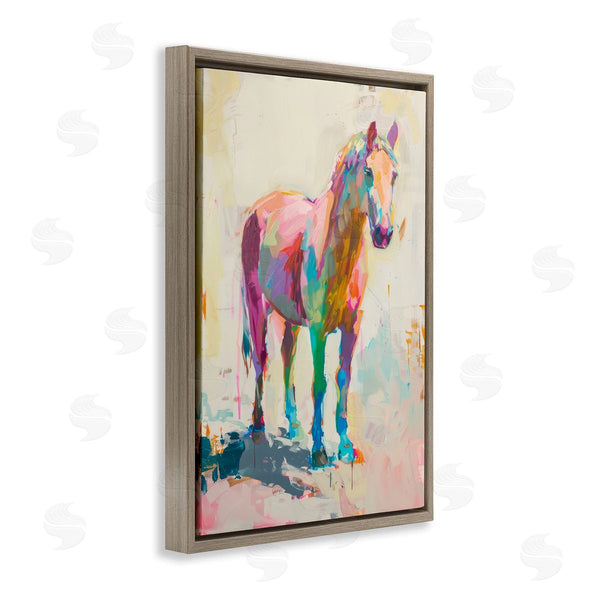 Stupell Industries Petal Prints Design | Sunset Hued Horse Wall Art