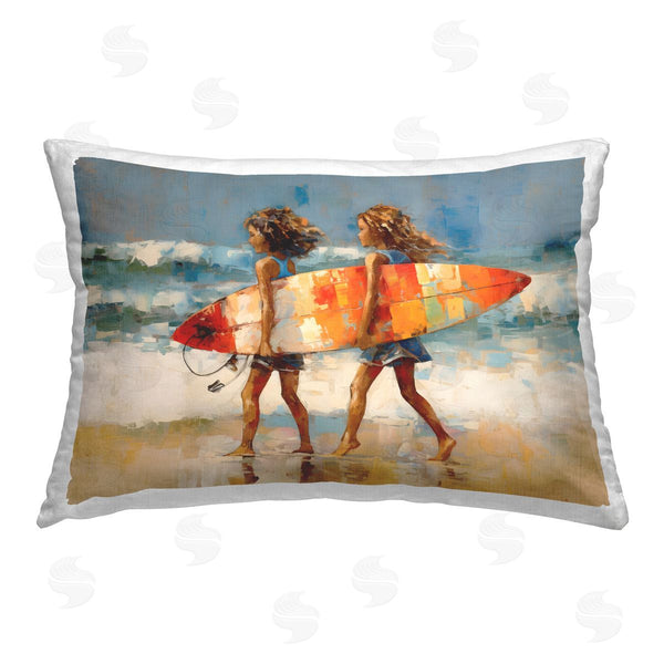 stupell industries Petal Prints Design | Surfboard Kids Friends