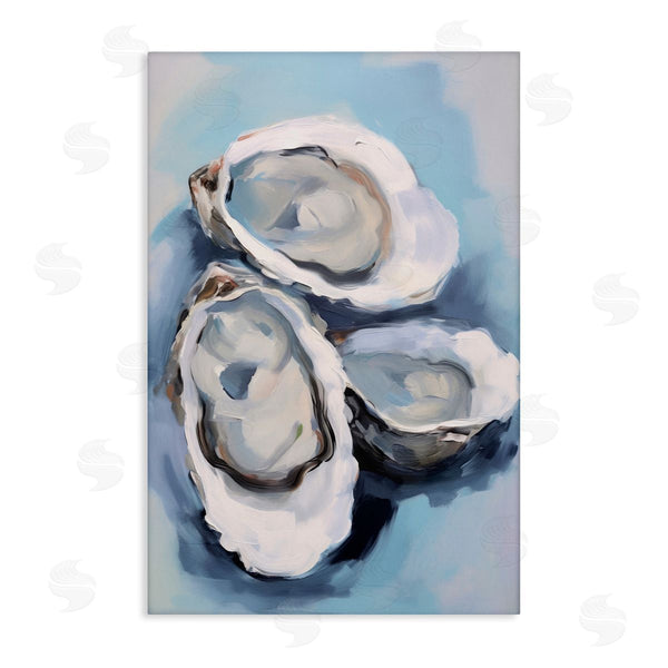 stupell industries Petal Prints Design | Three Oyster Seashells Wall Art