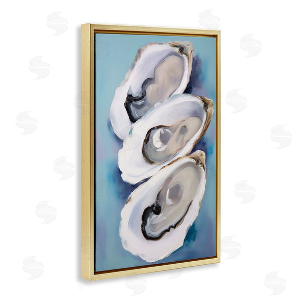 Stupell Industries Petal Prints Design | Three Oyster Shells