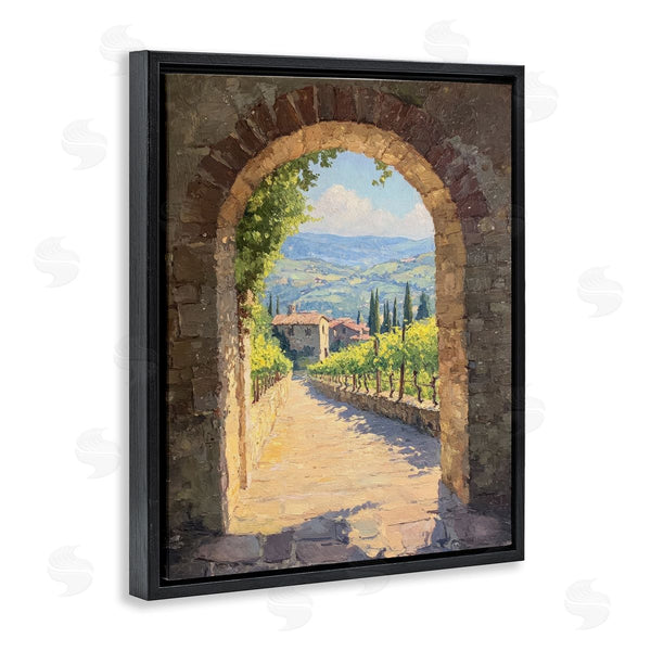 Stupell Industries Petal Prints Design | Tranquil Garden Arch