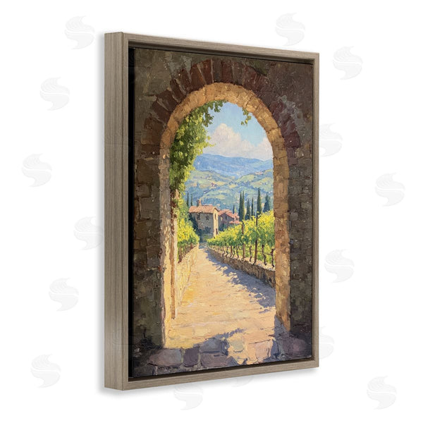 Stupell Industries Petal Prints Design | Tranquil Garden Arch