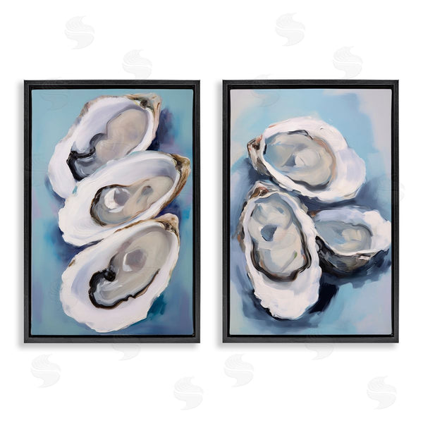 Stupell Industries Petal Prints Design | Trio Half Shell Oysters Wall Art