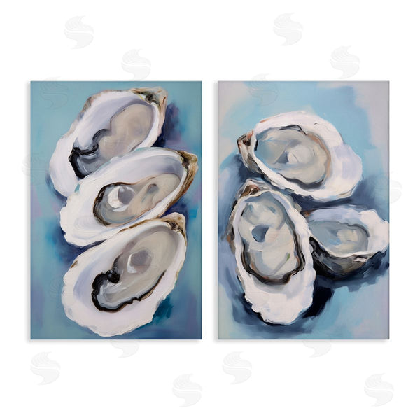 stupell industries Petal Prints Design | Trio Half Shell Oysters Wall Art