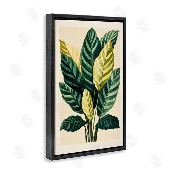 Stupell Industries Petal Prints Design | Tropical Leaves Green Branches Wall Art