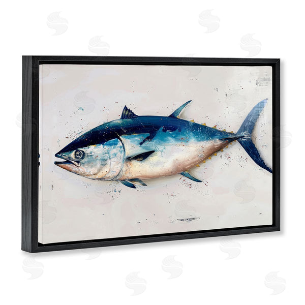 Stupell Industries Petal Prints Design | Tuna Fish Sea Life