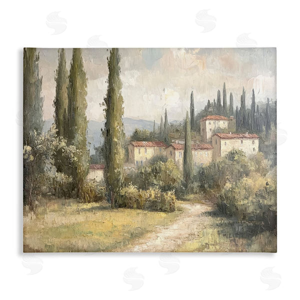 stupell industries Petal Prints Design | Villa Hidden in Trees