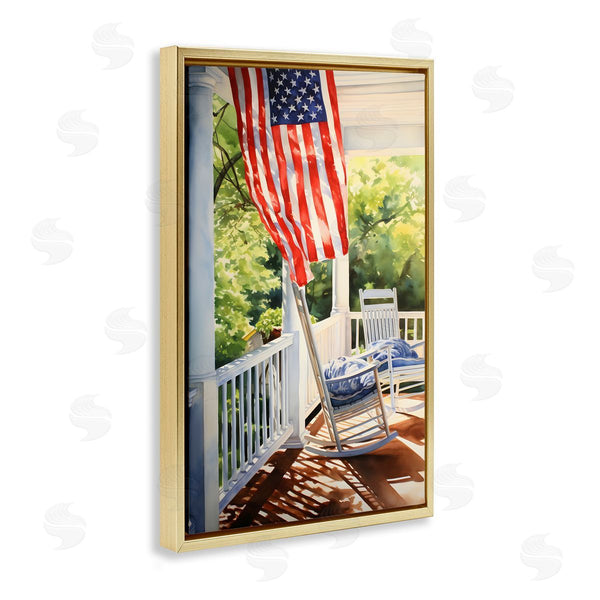 Stupell Industries Petal Prints Design | Vintage American Porch