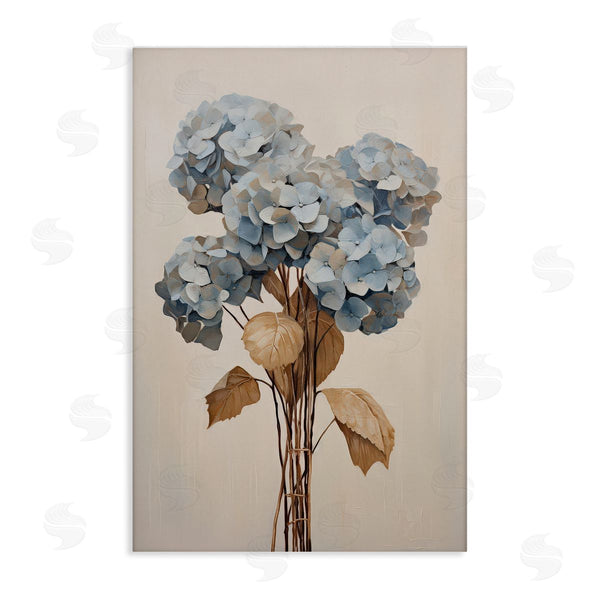 stupell industries Petal Prints Design | Vintage Blue Hydrangea Wall Art