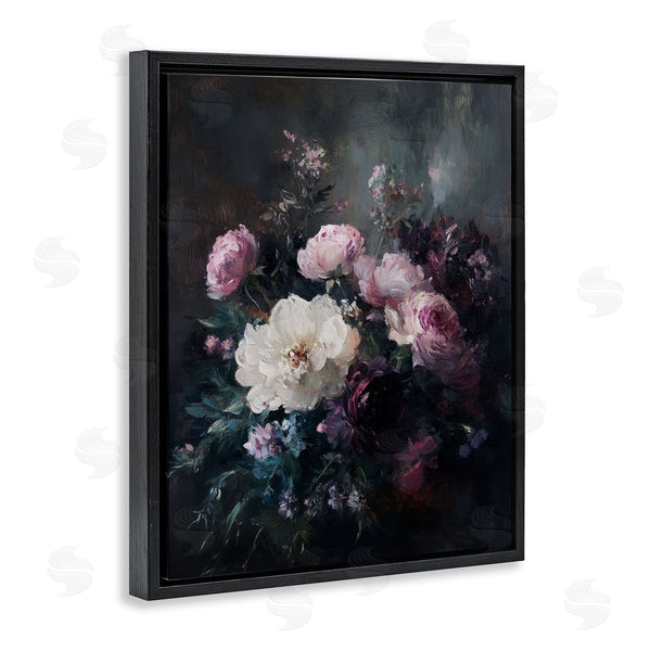 Stupell Industries Petal Prints Design | Vintage Dark Blossoms