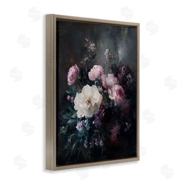 Stupell Industries Petal Prints Design | Vintage Dark Blossoms