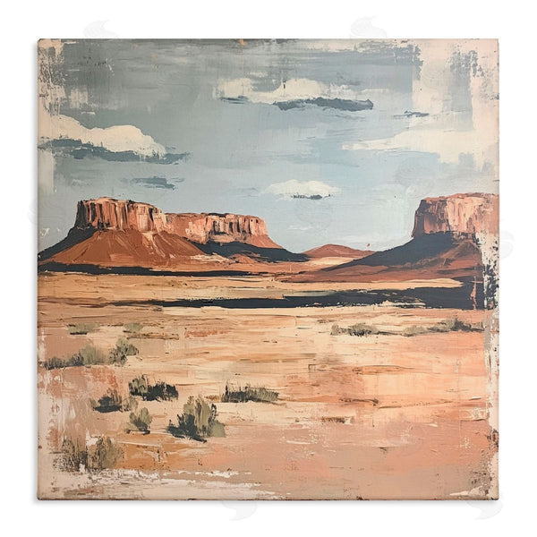 stupell industries Petal Prints Design | Vintage Desert Postcard