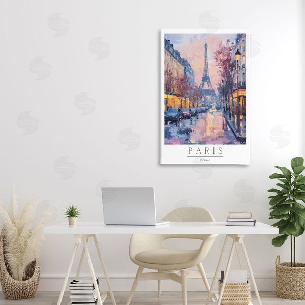 Stupell Industries Petal Prints Design | Vintage Paris Street Abstract Wall Art