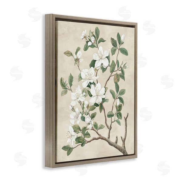 Stupell Industries Petal Prints Design | Vintage White Blossomed Tree Wall Art