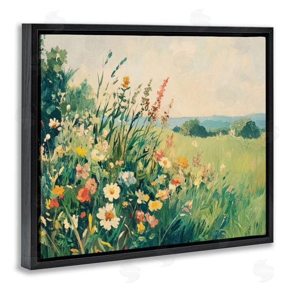 Stupell Industries Petal Prints Design | Vintage Wildflowers In Field