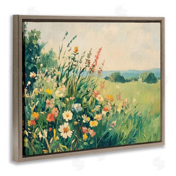 Stupell Industries Petal Prints Design | Vintage Wildflowers In Field