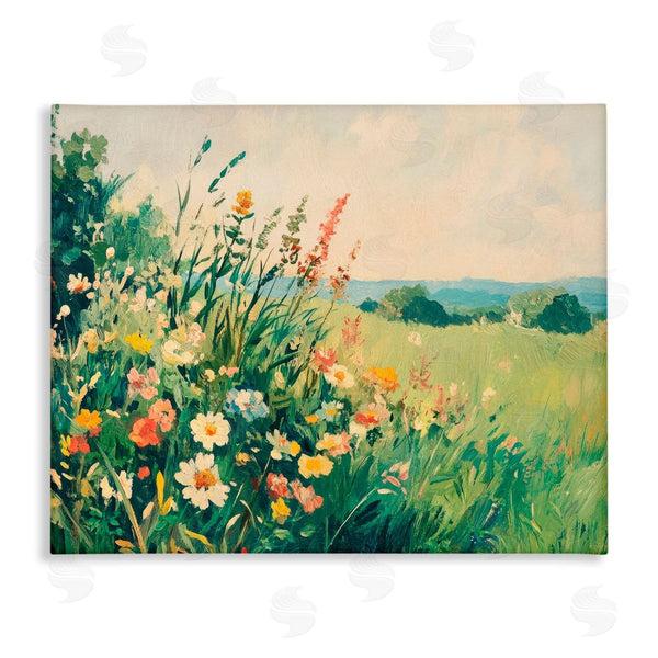 stupell industries Petal Prints Design | Vintage Wildflowers in Field